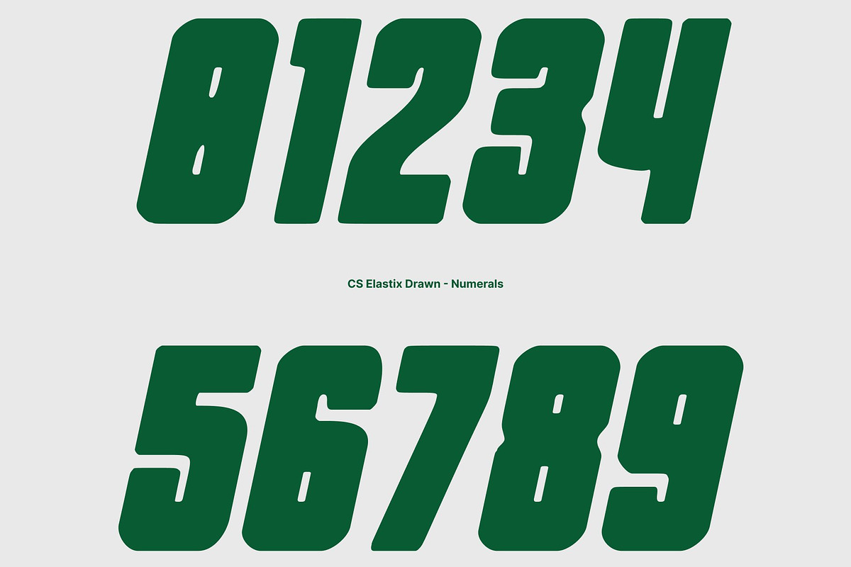 CS Elastix Drawn, a Sans Serif Font by Craft Supply Co. (Photo 5 of 8)