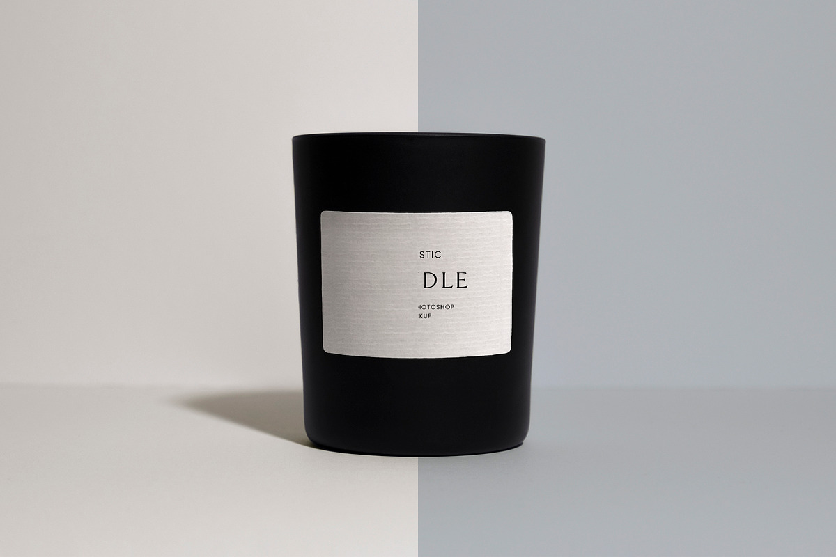 Minimalist Candle & Box - 3 Mockups, a Packaging Mockup by Studio Lanterne (Photo 2 of 7)