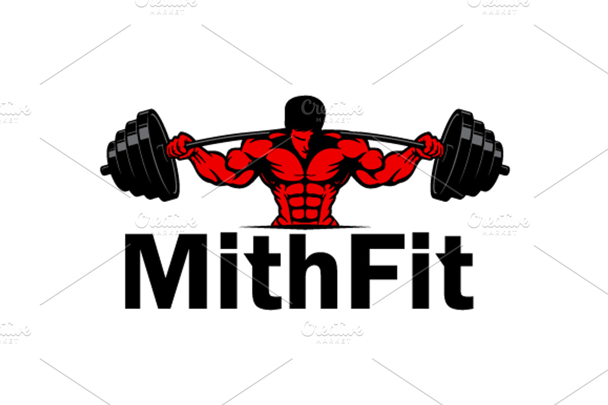 Gym Logo, a Branding & Logo Template by Ben Naveed