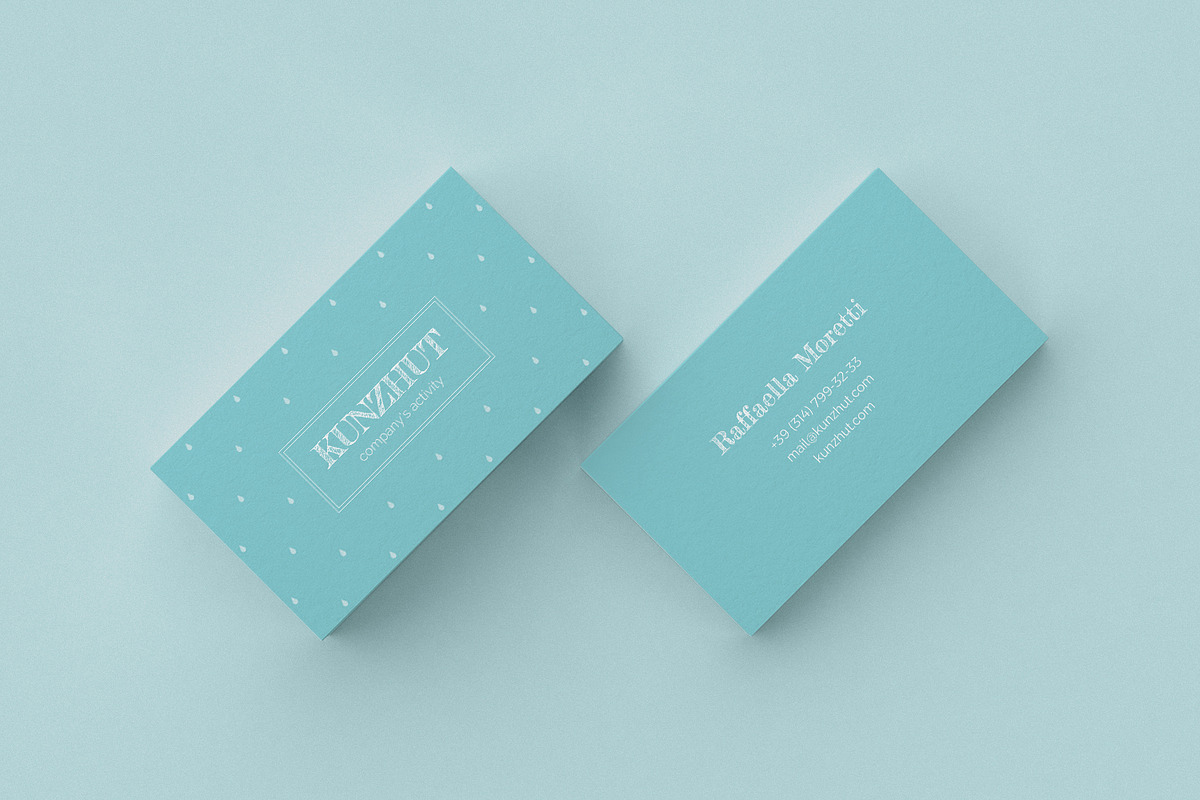 Kunzhut. Business Card Template, a Business Card Template by le-genda (Photo 5 of 7)