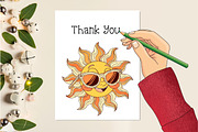 Retro Sunshine & Vintage Beach Png, an Object Illustration by Creative Art (Thumbnail 6 of 7)
