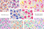 Blurry bloom. Part 1, a Pattern Graphic by emeraldthue (Thumbnail 4 of 5)