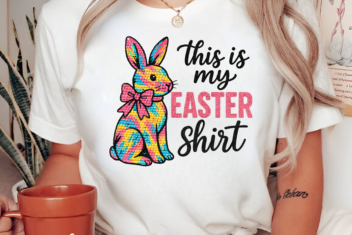 This Is My Easter Shirt PNG, Easter, an Illustration by Libby Wishes (Photo 4 of 5)