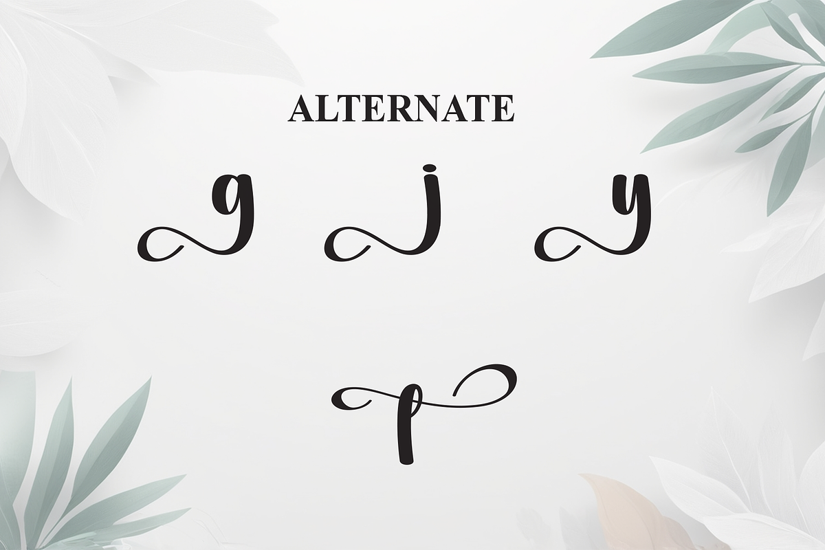Yesterday | Script Font, a Handwritten Font by Scratchones (Photo 8 of 9)