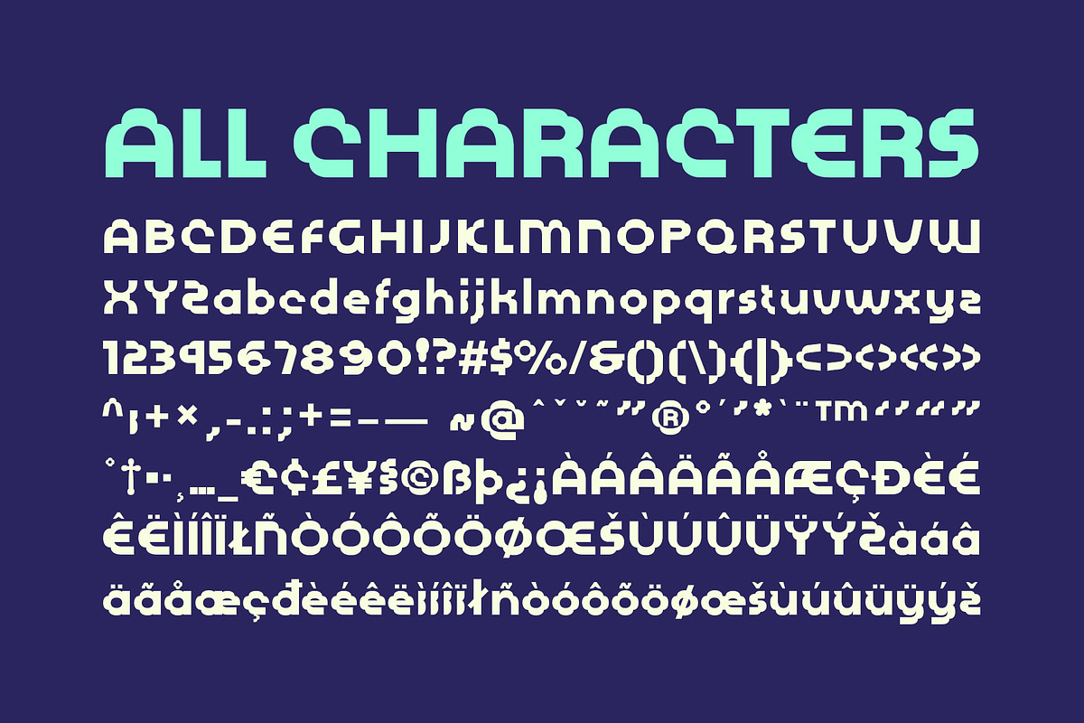CS Radish – Decorative Font, a Sans Serif Font by Craft Supply Co. (Photo 8 of 8)