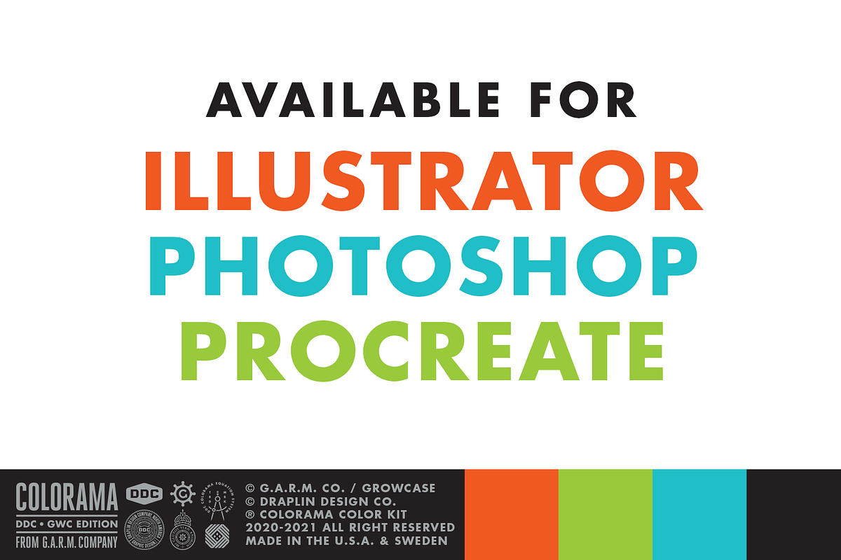 Colorama: DDC/GWC Edn. (Illustrator), a Palette Add-On by G.A.R.M. Company (Photo 8 of 9)