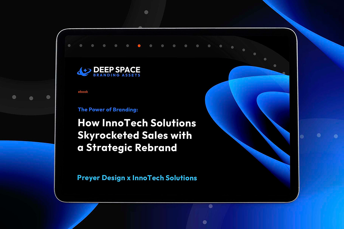 Deep Space – Tech Startup Brand Kit, a Marketing Template by Preyer Design (Photo 3 of 8)