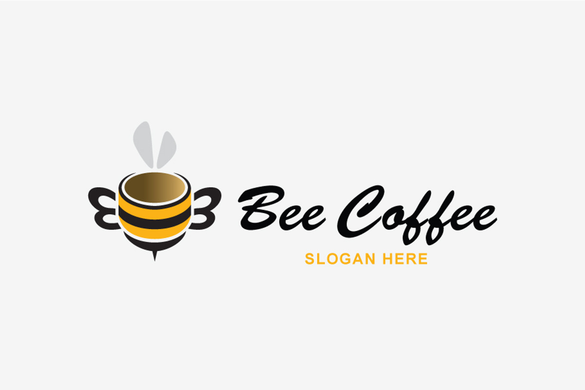 Bee Coffee Logo, a Branding & Logo Template by MotionMount (Photo 2 of 5)