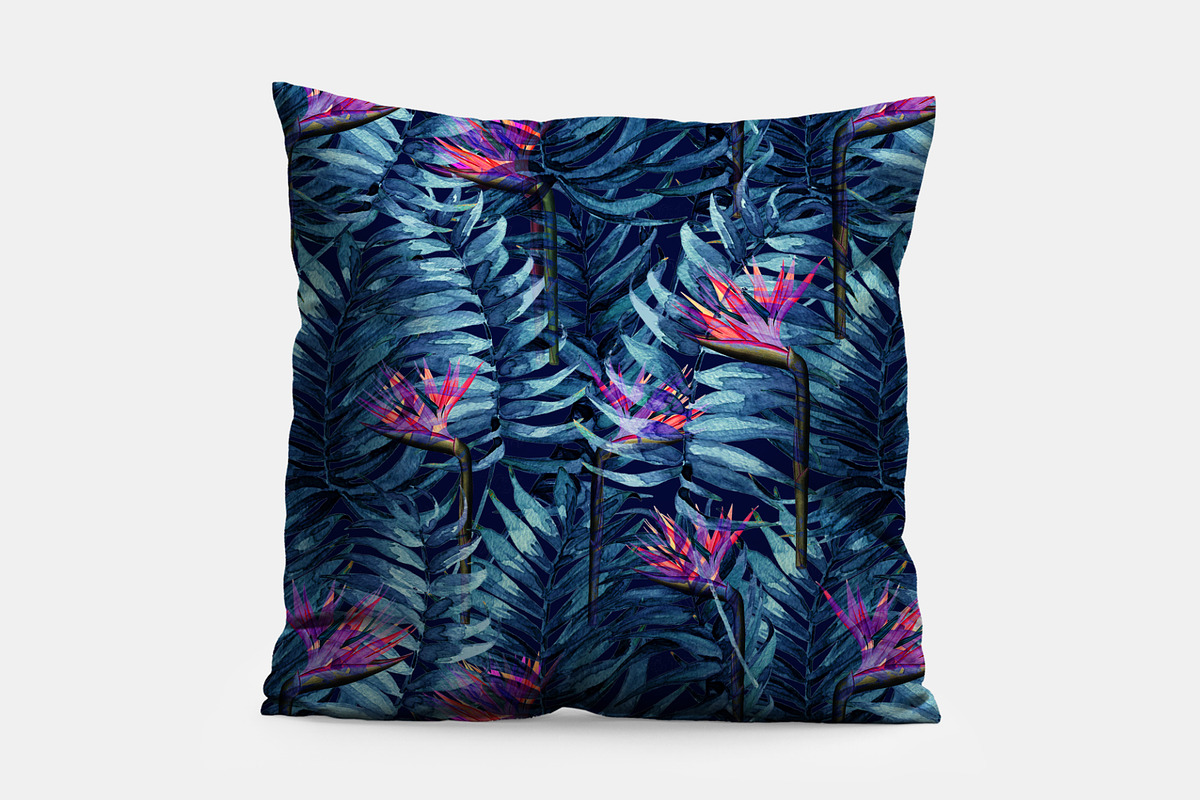 Tropical Leaves & Seamless Pattern, a Pattern Graphic by Talip Memis (Photo 4 of 6)