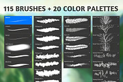 Environment Brushes for Procreate, a Brush Add-On by ArtbyHien (Thumbnail 5 of 8)