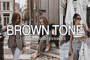 12 Brown Tone Lightroom presets, a Preset Add-On by Presets by Yevhen (Thumbnail 1 of 10)