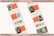 Cassidy Elementor Home/Landing Page, a WordPress Template by Jordanne Co. Websites (Thumbnail 2 of 5)