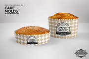 Round Cake Mold Packaging Mockup, a Packaging Mockup by INCDesign (Thumbnail 4 of 6)