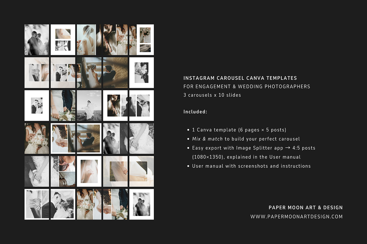 Instagram Carousel Canva Bundle 01, a Social Media Template by DESIGN BY nube (Photo 22 of 26)