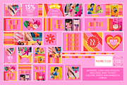Shop Banner Templates - Colorful, a Shopify Template by SunshineStudioBoutique (Thumbnail 3 of 9)