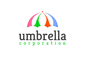 simple umbrella vintage silhouette, a Branding & Logo Template by Pyruos ID