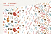 Autumn cozy elements and patterns, a Graphic by dlinnaya (Thumbnail 5 of 6)