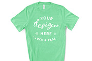 Male Bella Canvas 3001 Mockup Bundle, a Shirt Mockup by lock and page (Thumbnail 13 of 60)