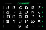 Zyper - Futuristic Display Font, a Font by Inviline.co (Thumbnail 2 of 7)