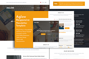 Aglow - Responsive Email Template