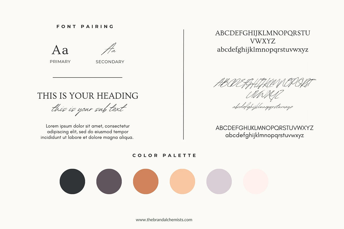 Golden Hour Brand Kit Vol 2, a Branding & Logo Template by The Brand Alchemists (Photo 7 of 10)