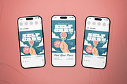 Self Care Day Event Flyer Set, a Flyer Template by The Good Store (Thumbnail 2 of 2)