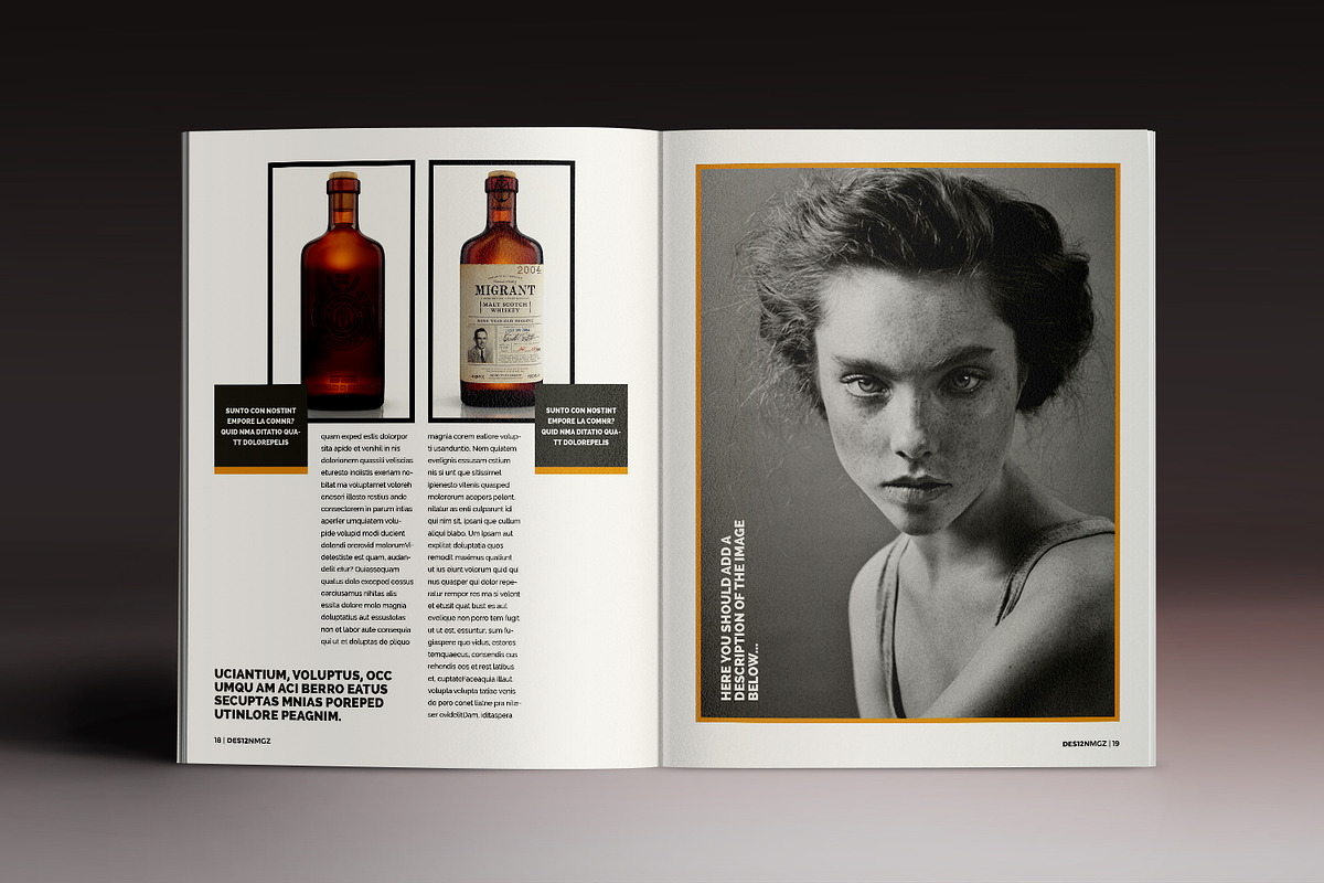 Des12n MGZ, a Magazine Template by Luuqas Design (Photo 10 of 16)