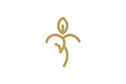 20 Logo Yoga Templates Bundle, a Branding & Logo Template by Friendesigns (Thumbnail 14 of 21)