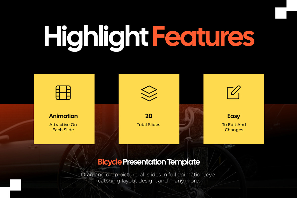 Bicyclo Product Google Slides, a Presentation Template by Loin Studio (Photo 2 of 4)