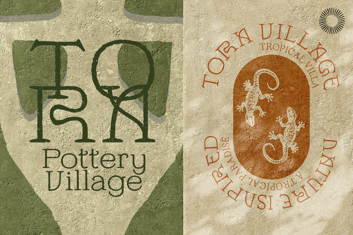 Thane Lantera - Old Press Print, a Serif Font by Setara Langit CreativeStd (Photo 7 of 14)