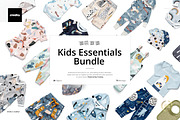 Kids Essentials Mockup Bundle, a Bottom Mockup by creatsy5 (Thumbnail 1 of 9)