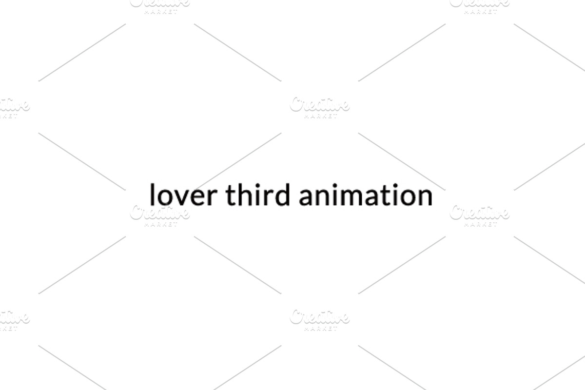 Lover Third - Motion Graphic, a Websites & App Template by Renovatio (Photo 2 of 2)