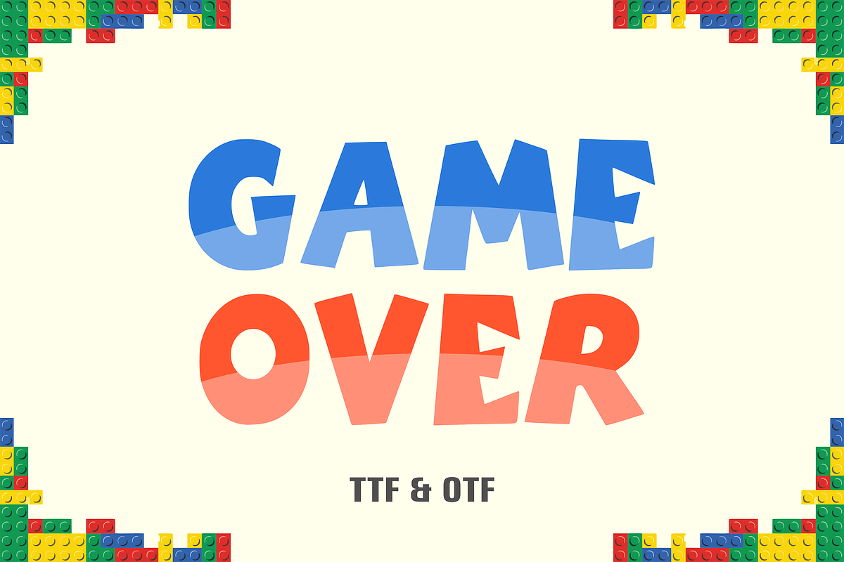 Mini Rocket - Kids Font Types, a Font by KiddoGlyphs Studio (Photo 3 of 3)