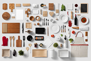 Restaurant / Food - Branding Mock-Up