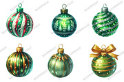 Green Christmas Tree Ball PNG, an Illustration by designcity5 (Thumbnail 3 of 5)