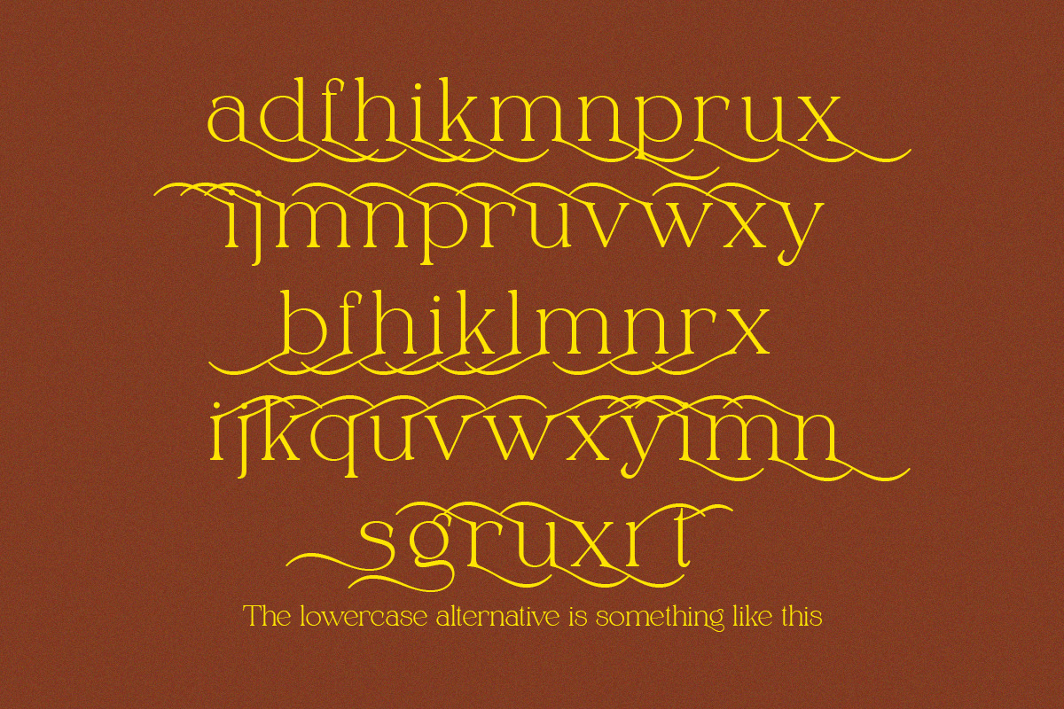 Alpinecia, a Serif Font by Pista Mova (Photo 13 of 19)