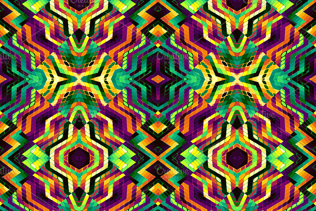 30 seamless aztec patterns JPG, a Pattern Graphic by tkdesign (Photo 15 of 31)