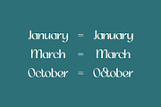 Renjanis - Sans Serif Font, a Sans Serif Font by Pikgura (Thumbnail 5 of 8)
