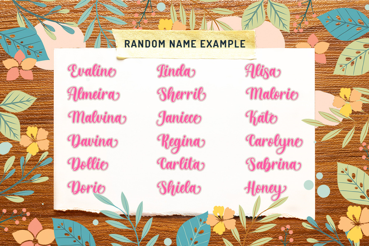 Bellachia - A Craft Font, a Font by Almarkhatype (Photo 2 of 10)