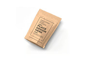 Food Pouch Packaging Mockup Template, a Packaging Mockup by DesignRushMarket (Thumbnail 9 of 11)