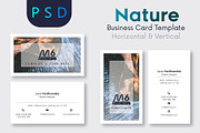 Nature Business Card Template- S31, a Business Card Template by M6 Gallery (Thumbnail 1 of 4)