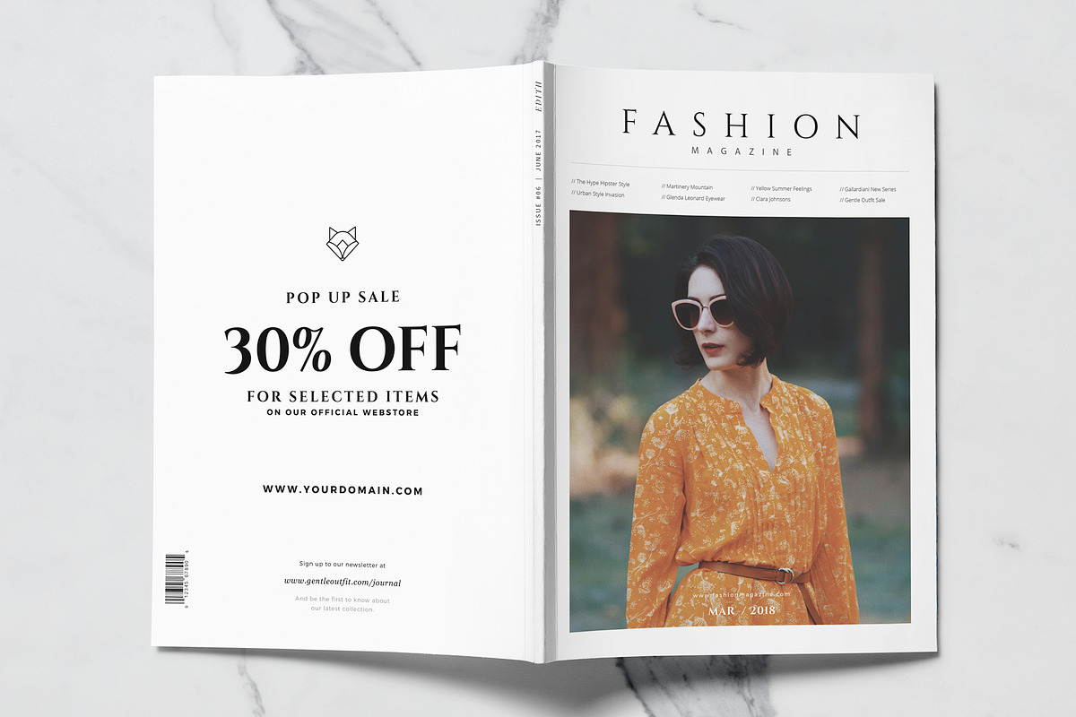 Fashion Magazine, a Magazine Template by rubirubiko (Photo 11 of 11)