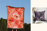 Gilded Petal Jeweled Florals, a Pattern Graphic by Ninterints (Thumbnail 7 of 17)