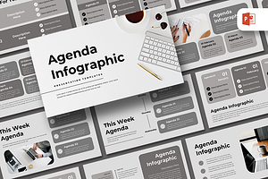 Agenda Infographic - PowerPoint