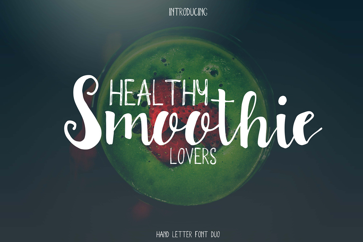 Smoothie font duo