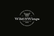 Wild & Wings Modern Logo, a Branding & Logo Template by Nowshinz Shoma (Thumbnail 2 of 6)