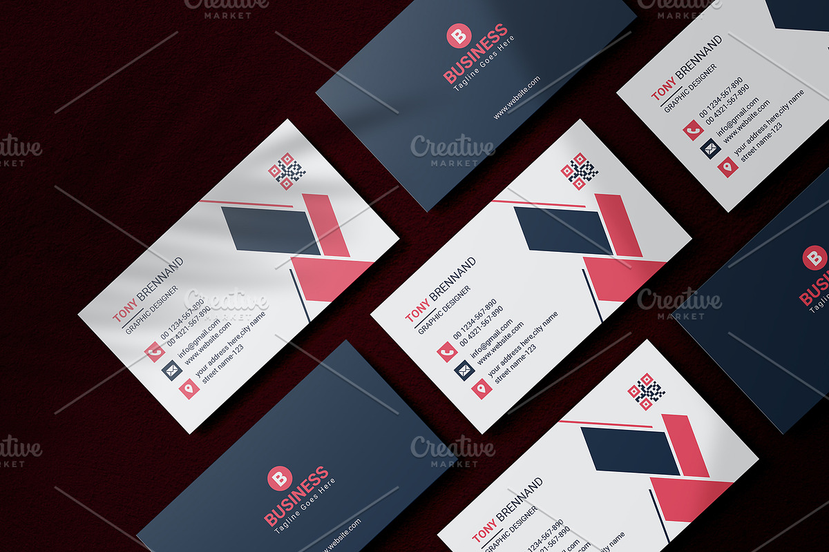 Business Card, a Business Card Template by creative-som (Photo 2 of 3)