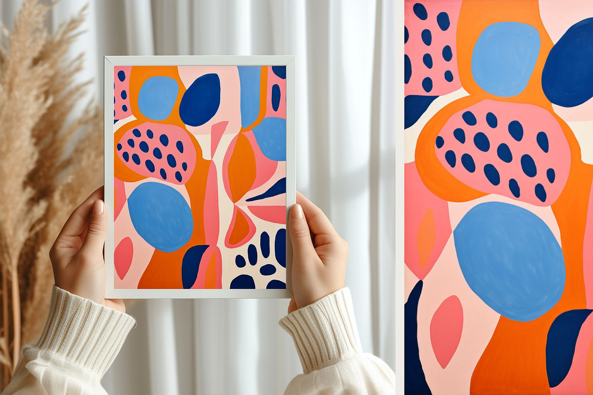 21 matisse blue wall art print, a Decorative Illustration by ARTOZEN DIGITAL (Photo 3 of 17)
