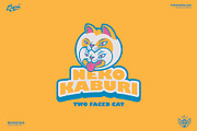 Neko Kaburi Logo Template, a Branding & Logo Template by Kreasi Malam (Thumbnail 1 of 9)