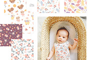 Little Ballerina. Clipart & Patterns, an Animal Illustration by Lesya Skripak (Thumbnail 8 of 10)